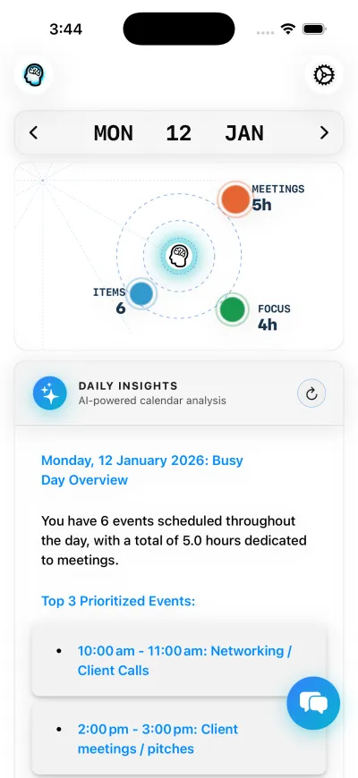 EchoDay onboarding screen